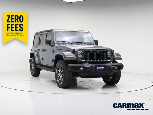 Gray 2024 Jeep Wrangler 4xe Sport S