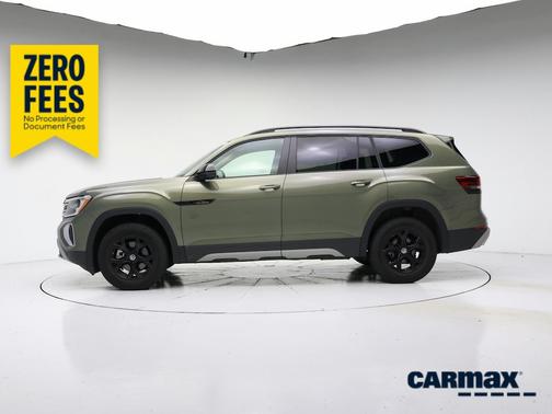 Green 2024 Volkswagen Atlas Peak Edition SE w/Tech