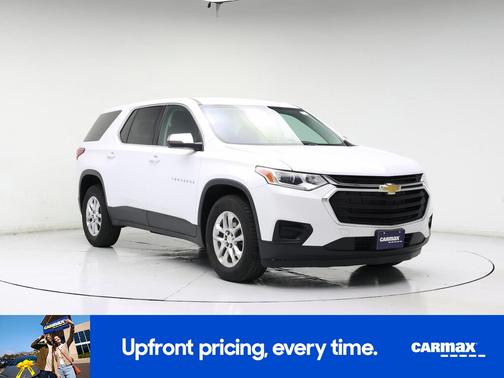 White 2021 Chevrolet Traverse LS