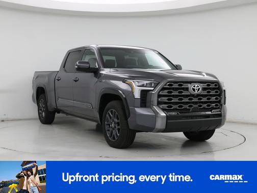Gray 2025 Toyota Tundra Platinum