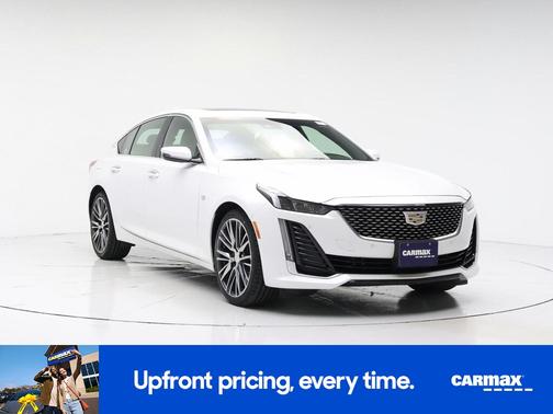 White 2023 Cadillac CT5 Premium Luxury