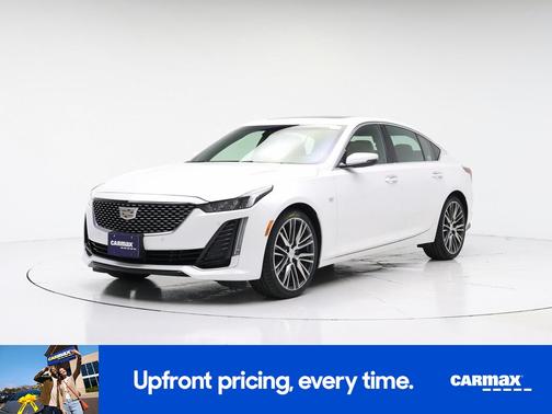 White 2023 Cadillac CT5 Premium Luxury