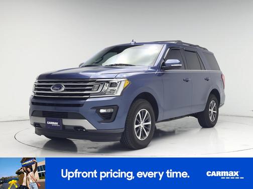 Blue 2018 Ford Expedition XLT