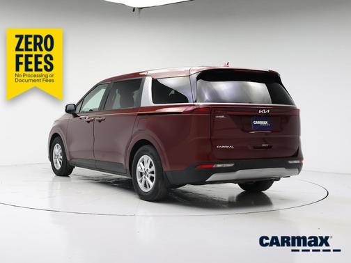 Red 2024 Kia Carnival LX Seat Package