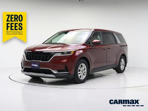 Red 2024 Kia Carnival LX Seat Package