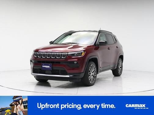 Red 2022 Jeep Compass Limited