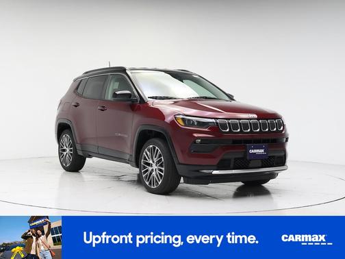Red 2022 Jeep Compass Limited