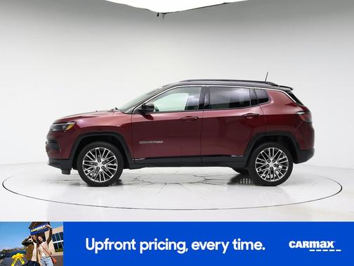 Red 2022 Jeep Compass Limited