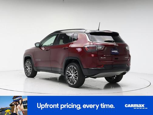 Red 2022 Jeep Compass Limited