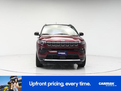 Red 2022 Jeep Compass Limited