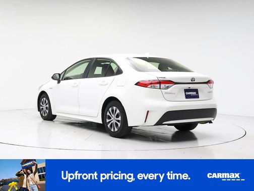 White 2021 Toyota Corolla Hybrid LE