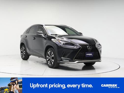 Black 2020 Lexus NX 300 F-Sport