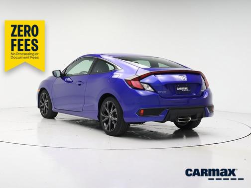 Blue 2019 Honda Civic Sport