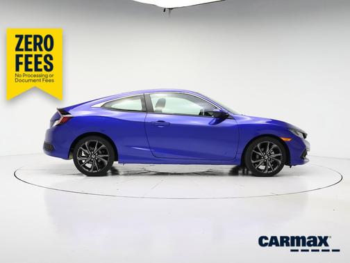 Blue 2019 Honda Civic Sport