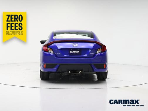 Blue 2019 Honda Civic Sport