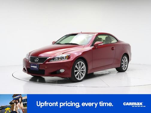 Red 2015 Lexus IS 250
