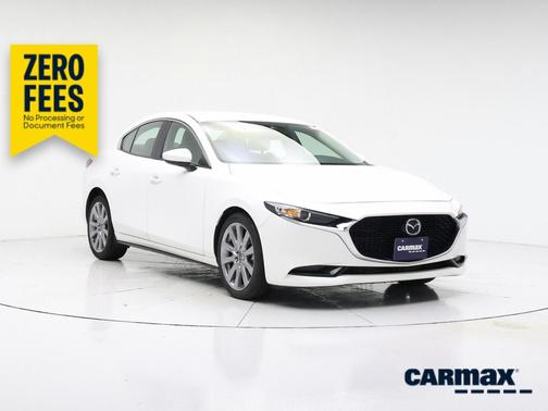 White 2019 Mazda Mazda3 Select