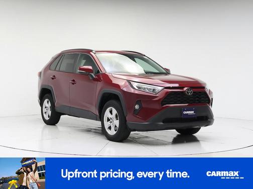 Red 2021 Toyota RAV4 XLE