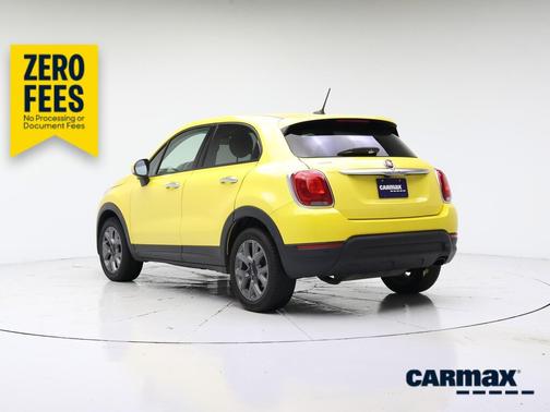 Yellow 2016 FIAT 500X Trekking