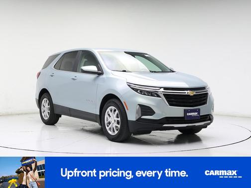 Blue 2022 Chevrolet Equinox LT