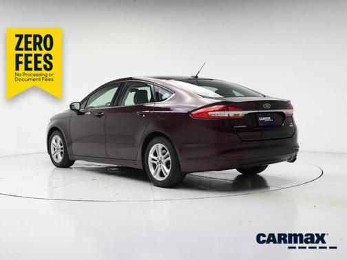 Burgundy 2018 Ford Fusion SE