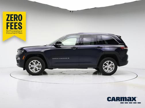 Blue 2023 Jeep Grand Cherokee Limited
