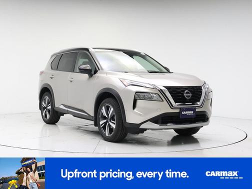 Silver 2023 Nissan Rogue Platinum