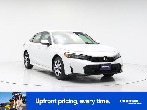 White 2026 Honda Civic LX