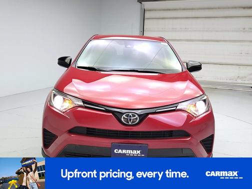 Red 2017 Toyota RAV4 LE