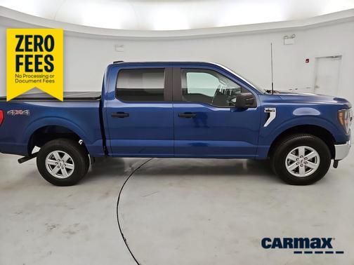 Blue 2023 Ford F-150 XLT
