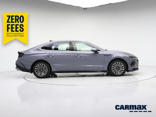 Blue 2024 Hyundai SONATA Hybrid SEL
