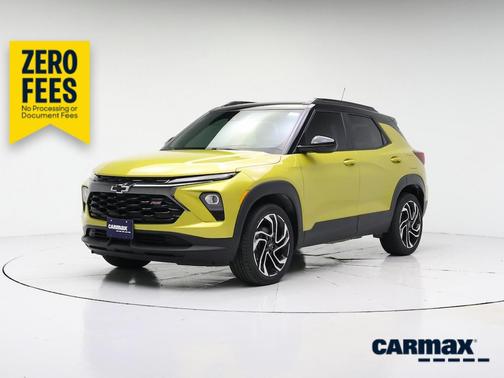 Yellow 2024 Chevrolet Trailblazer RS
