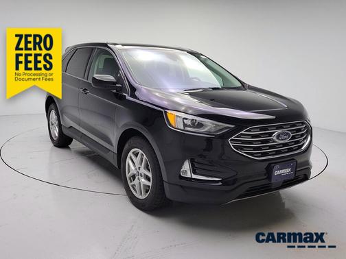 Black 2022 Ford Edge SEL