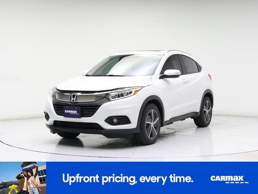 White 2021 Honda HR-V EX