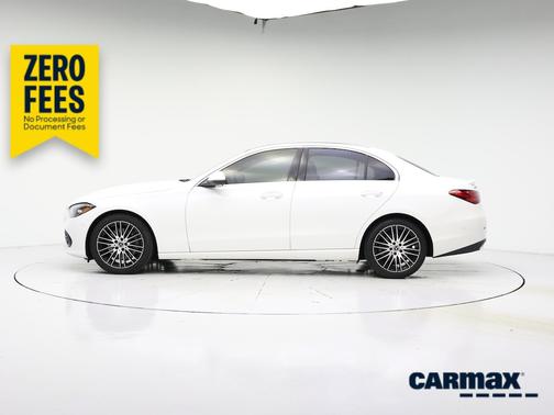 White 2023 Mercedes-Benz C-Class