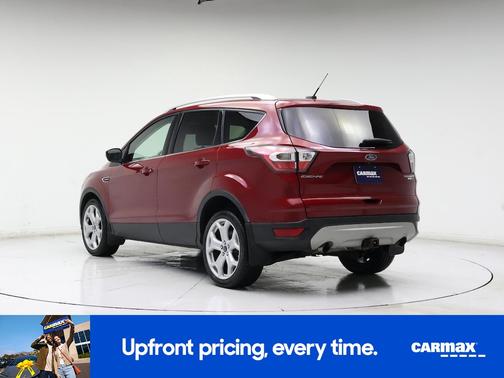 Red 2017 Ford Escape Titanium