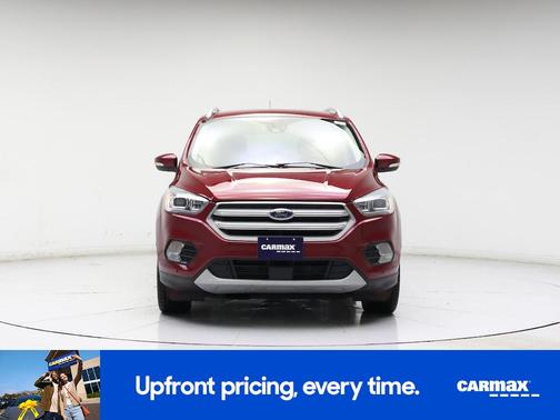 Red 2017 Ford Escape Titanium