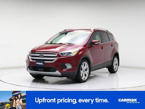 Red 2017 Ford Escape Titanium
