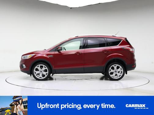 Red 2017 Ford Escape Titanium