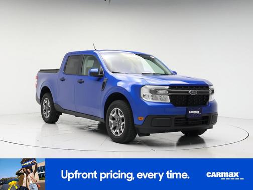 Blue 2022 Ford Maverick XLT