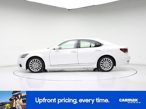 White 2017 Lexus LS 460