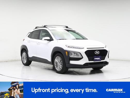 White 2021 Hyundai KONA SEL