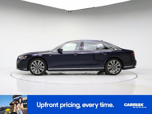 Blue 2022 Audi A8 L