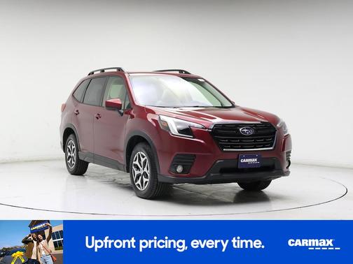 Burgundy 2022 Subaru Forester Premium
