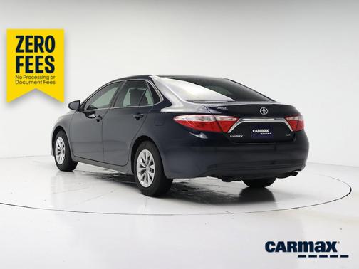 Black 2017 Toyota Camry LE