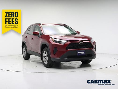 Red 2023 Toyota RAV4 XLE