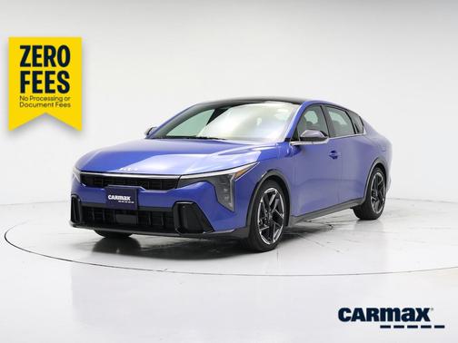 Blue 2025 Kia K4 GT-Line