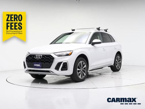 White 2023 Audi Q5 S-Line Prestige