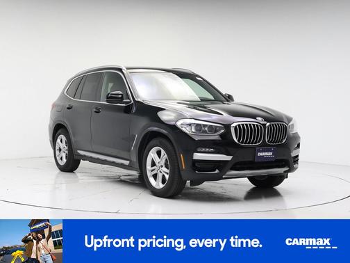 Black 2020 BMW X3 XDrive30i