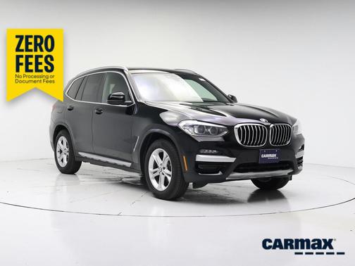 Black 2020 BMW X3 XDrive30i